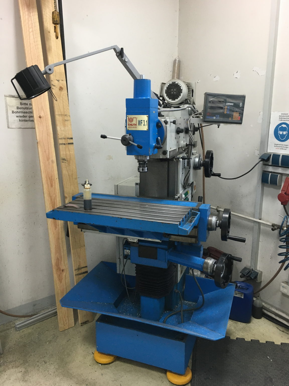 Werkzeugfräsmaschine Knuth WF 3.1 | Dahms Maschinenhandel