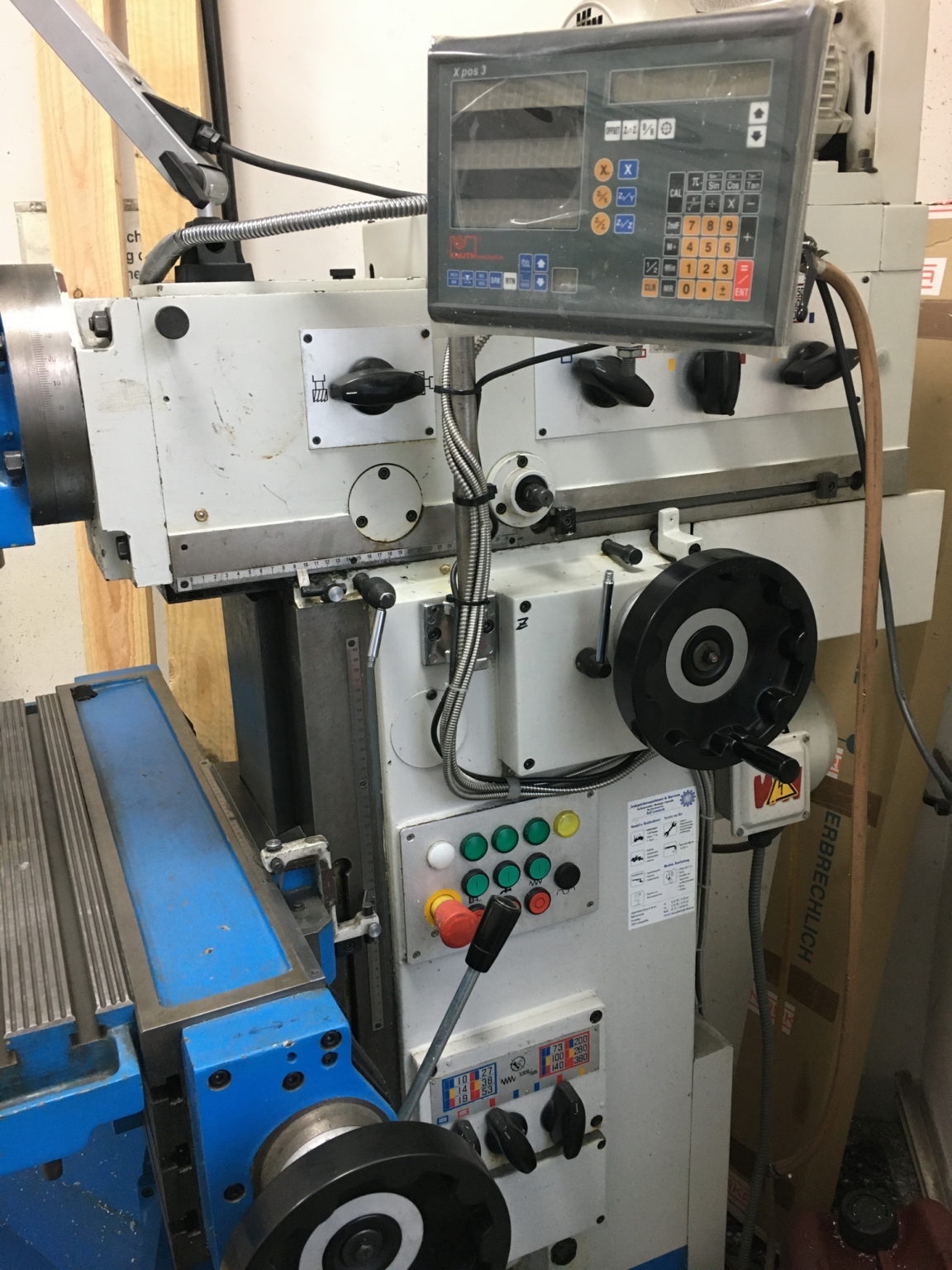 Werkzeugfräsmaschine Knuth WF 3.1 | Dahms Maschinenhandel