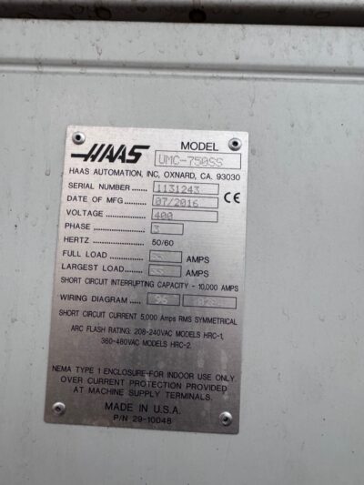 Universal Bearbeitungszentrum UMC 750SS – Bild 16